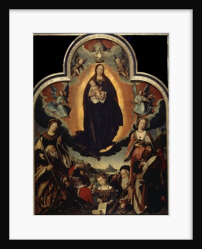 The Glorification of the Virgin, 1524. by Jan Provoost