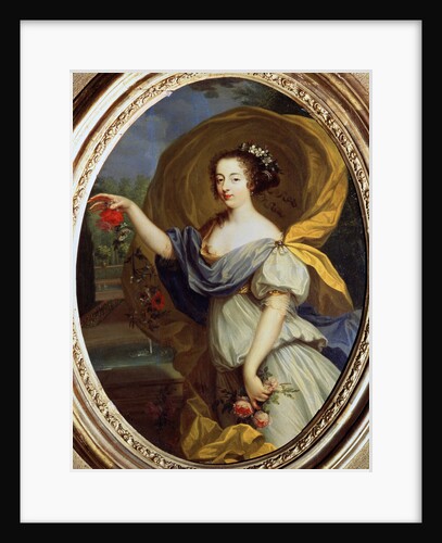 Portrait of Duchess de la Valliere as Flora, 17th century. by Pierre Mignard