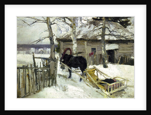 Winter, 1894. by Konstantin Korovin