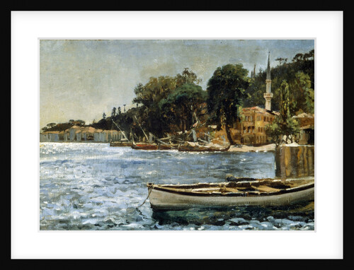 View of Bebek near Constantinople, 1872. by Jan Matejko