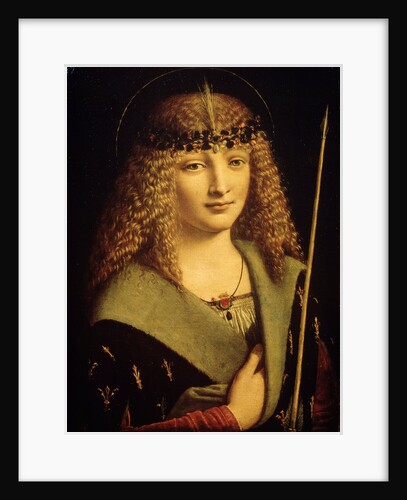 Portrait of a Youth as Saint Sebastian, c1500 by Giovanni Antonio Boltraffio
