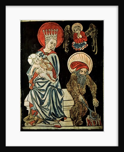 Rest on the Flight into Egypt, c1410 by German Master