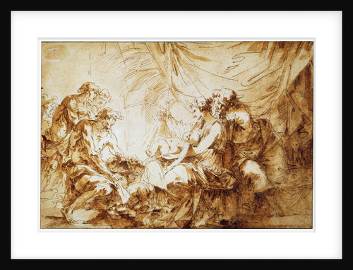 The Adoration of the Christ Child, 18th or early 19th century by André-Jean Le Brun