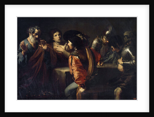 The Denial of Saint Peter, 17th century. by Valentin de Boulogne