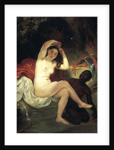 Bathing Bathsheba, 1832. by Karl Briullov