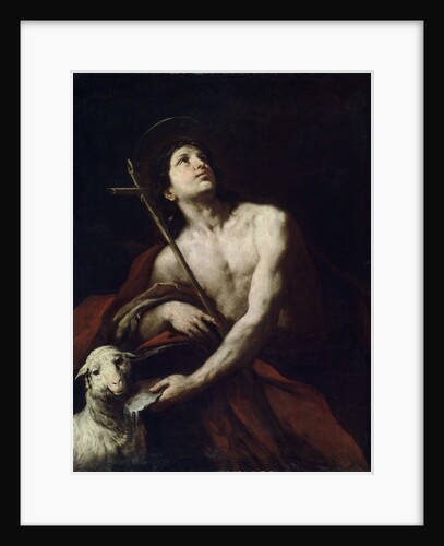 Saint John the Baptist, 17th century. by Orazio Ferraro