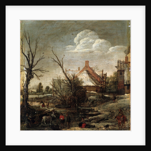 Winter, 17th century by Esaias van de Velde