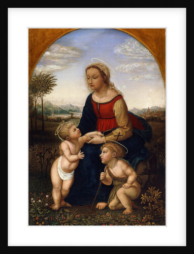 Virgin and Child with John the Baptist as a Boy, early 19th century by Franz Pforr