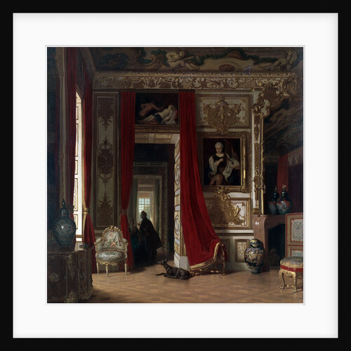 Interior, early 19th century by Carl Friedrich Zimmermann