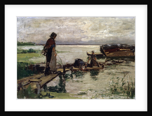 At the Seashore, 19th or early 20th century by Jozef Israels