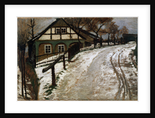 Thaw, late 19th or 20th century by Gustav Holstein