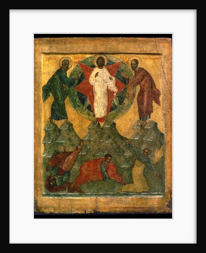 The Transfiguration of Jesus, Russian icon, early 16th century by Unknown