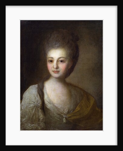 Portrait of Aleksandra Struiskaya, 1772. by Fyodor Rokotov