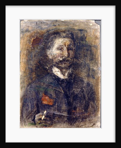 Self-portrait, 1904. by Mikhail Vrubel