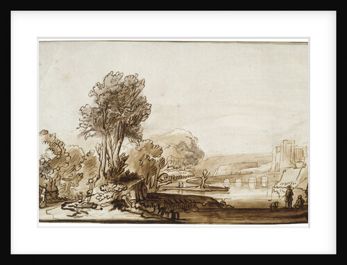 A Doorway to the Castle, 17th century. by Abraham Furnerius