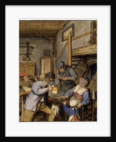 In a Tavern, 1677. by Adriaen van Ostade