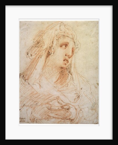A Young Woman (Mary Magdalene?), late 16th or early 17th century by Hendrik Goltzius