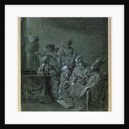 A Biblical Subject, 17th century. by Leonard Bramer