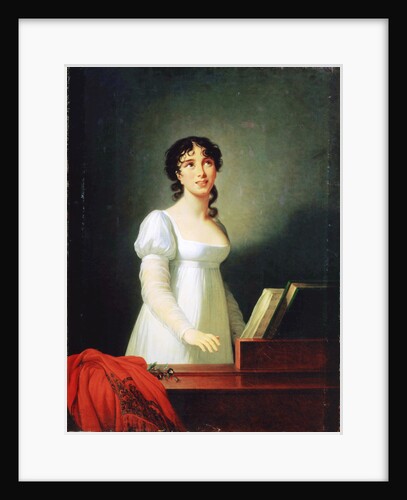 Portrait of the Italian singer Angelika Catalani, 18th century by Anonymous
