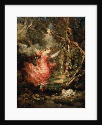 On the Swing, 19th century by Anonymous