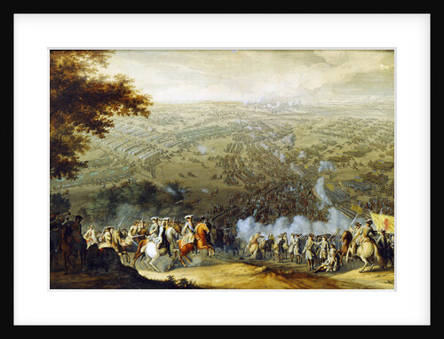 The Battle of Poltava in 1709, 1724 by Anonymous
