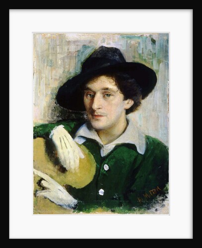 Portrait of the Artist Marc Chagall,, 1910s by Anonymous