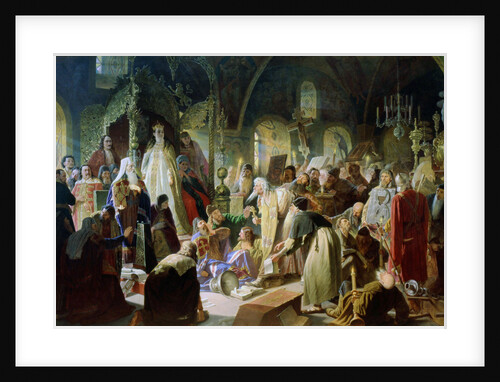 Old Believer Priest Nikita Pustosviat. Dispute on the Confession of Faith, 1880-1881 by Anonymous