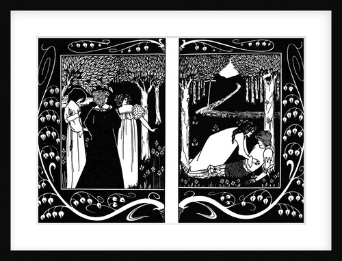 The Four Queens and Lancelot, 1893-1894 by Anonymous