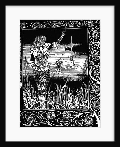 Arthur Learns of the Sword Excalibur, 1893-1894 by Anonymous