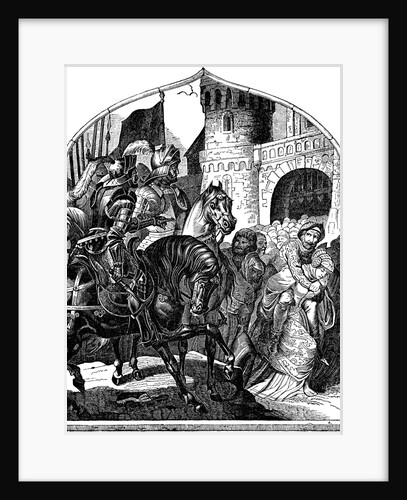 The siege of Weinsbergs castle and the loyal women 1140, 1840 by Anonymous