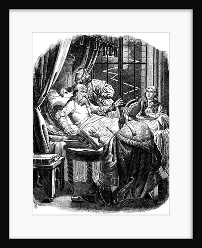 Henry the Lion before his death in Brunswiek, 1840 by Anonymous