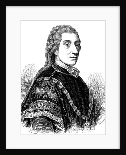 Portrait of Count Wenzel Anton Kaunitz-Rietberg, 1861 by Anonymous
