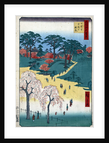 Temple Gardens in Nippori by Anonymous