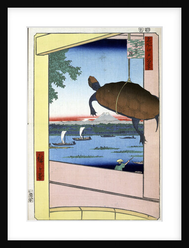 Mannen Bridge and the Fukagawa District by Anonymous