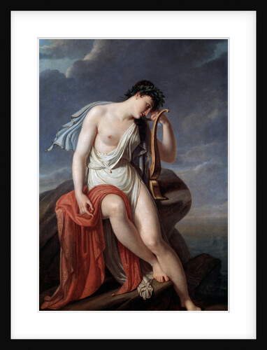 Sappho on the Lefkadas Cliff, early 19th century by Anonymous