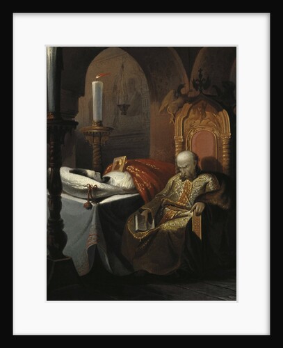 Ivan the Terrible and his son Ivan on Friday, November 16th, 1581, (1860s) by Anonymous