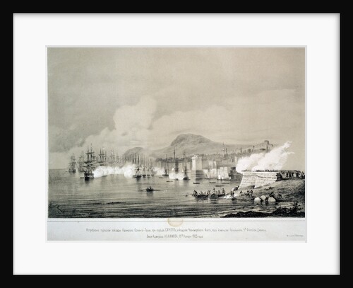 The Battle of Sinop, 30th November 1853 by Anonymous