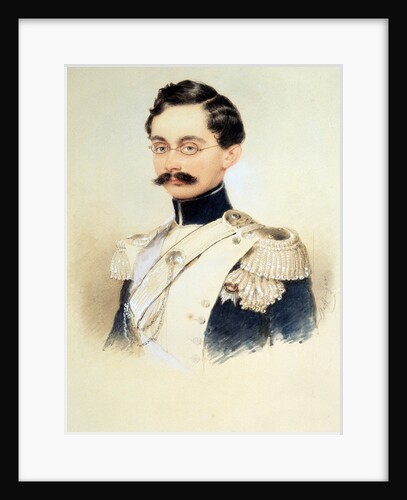 Portrait of Adolphe I, Duke of Nassau, Grand Duke of Luxembourg, 1840s by Anonymous