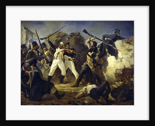 The Heroic deed of the Grenadier Leonty Korennoy, 1846 by Anonymous