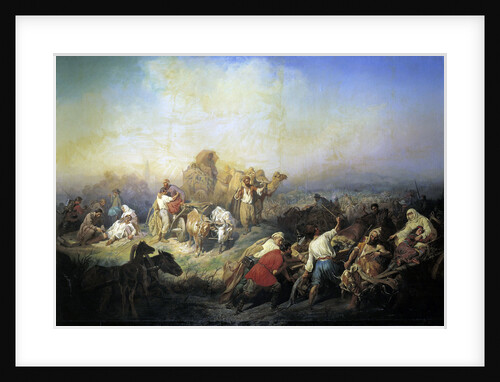 The Military Road Between Sevastopol and Simferopol in the Time of the Crimean War, 1858 by Anonymous