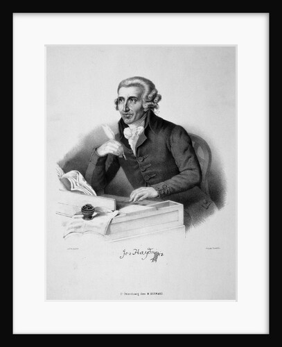 Portrait of the composer Joseph Haydn, 18th century by Anonymous