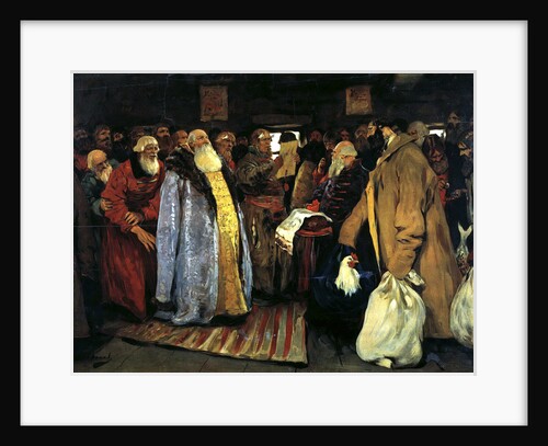 Arrival of a voivode, 1907 by Anonymous