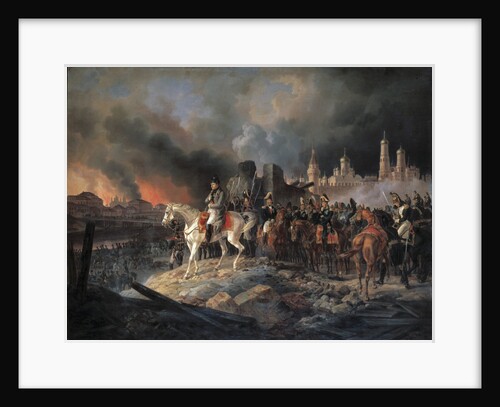 Napoleon Bonaparte in Moscow, 1840 by Anonymous