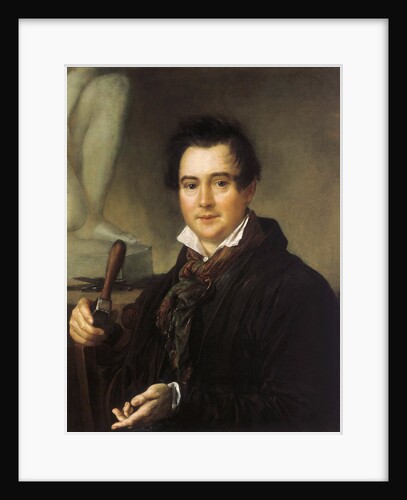 Portrait of the sculptor Ivan P. Vitali, 19th century by Anonymous