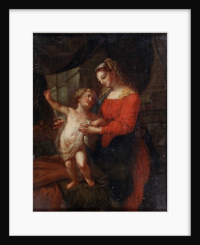 Virgin and Child by Anonymous