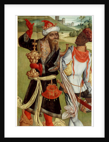 The Adoration of the Magi. Two Magi, early 16th century by Anonymous