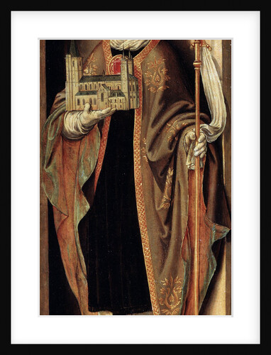 Saint Cunibert, Bishop of Cologne, early16th century by Anonymous