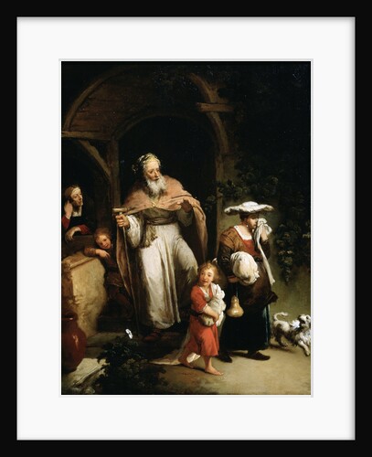 The Expulsion of Hagar, 18th century by Anonymous