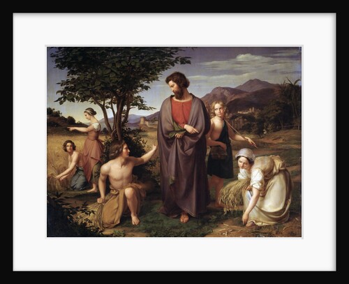 Ruth in Boazs Field, 19th century by Anonymous