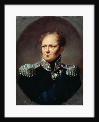 Portrait of the Emperor Alexander I,, 19th century by Anonymous